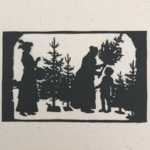 💖 Handmade PaperCut Silhouette Scherenschn…